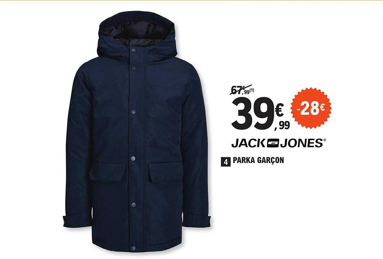parka garçon jack & jones