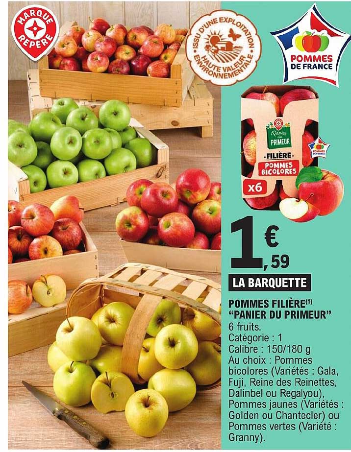 Pommes Filière "panier Du Primeur"