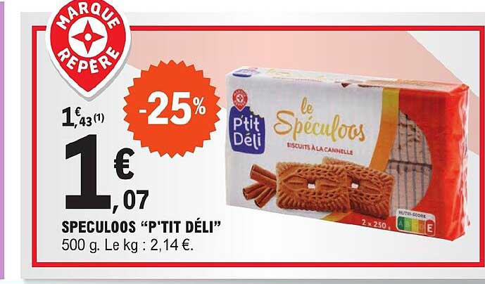 Speculoos "p'tit Déli"