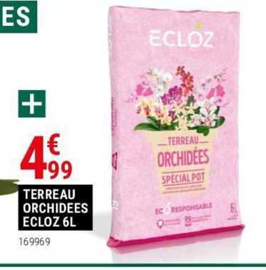 Terreau Orchidées Ecloz 6 L