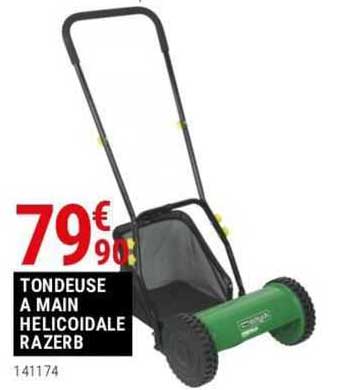 tondeuse à main hélicoidale razerb