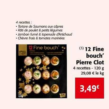 12 fine bouch' pierre clot