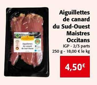 aiguillettes de canard du sud ouest maistres occitans