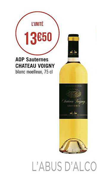 aop sauternes château voigny