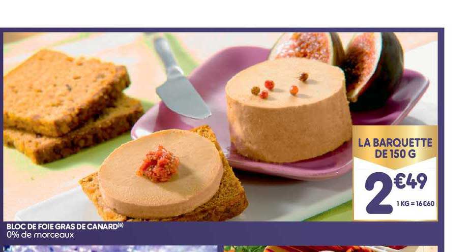 Bloc De Foie Gras De Canard