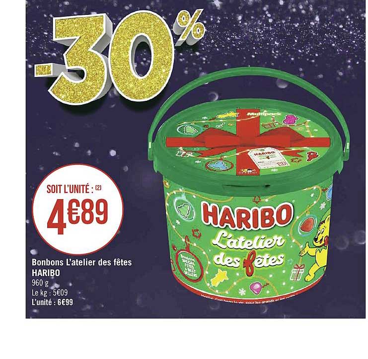bonbons l'atelier des fêtes haribo
