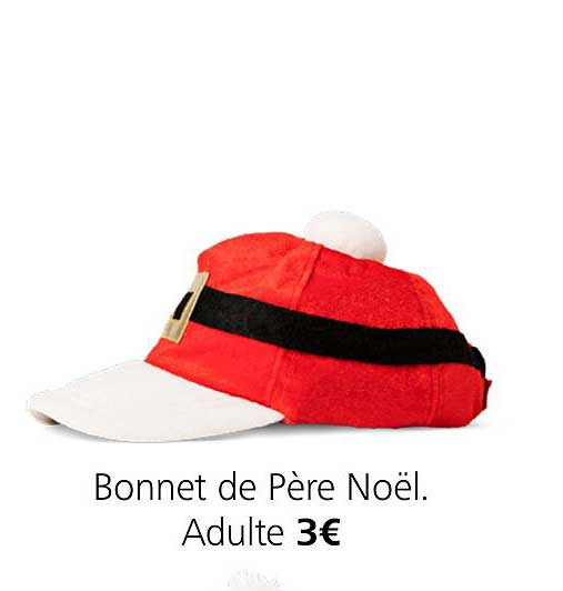 bonnet de père noël adulte
