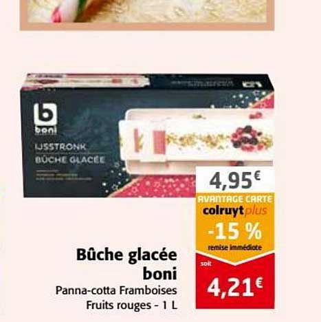 Bûche Glacée Boni