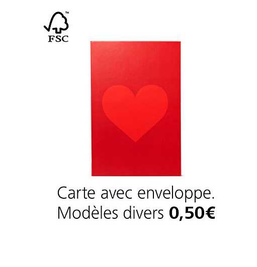 carte avec enveloppe. modèles divers