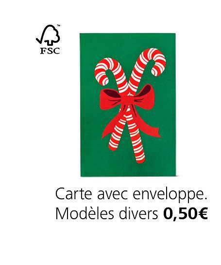 carte avec enveloppe. Modèles divers