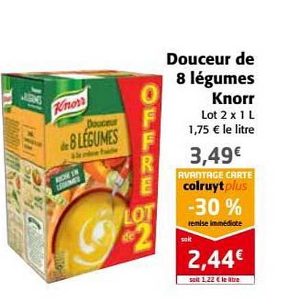 Douceur De 8 Légumes Knorr
