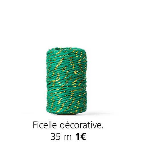 ficelle décorative 35 m
