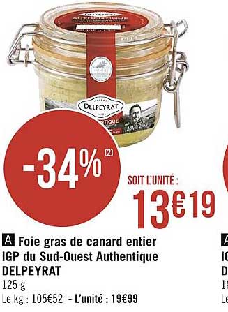 foie gras de canard entier igp du sud-ouest authentique delpeyrat