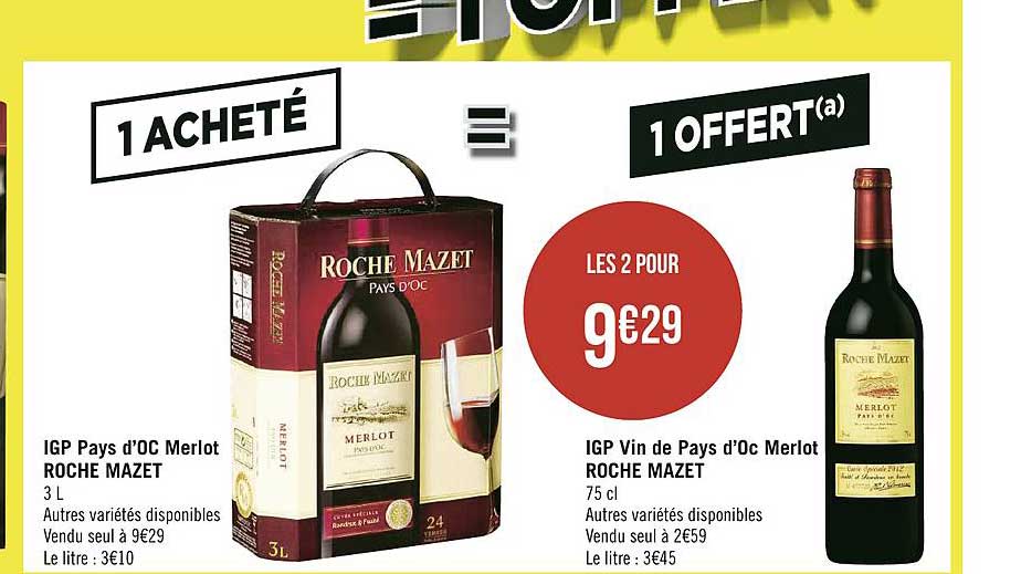 igp pays d'oc merlot roche mazet, igp vin de pays d'oc merlot roche mazet