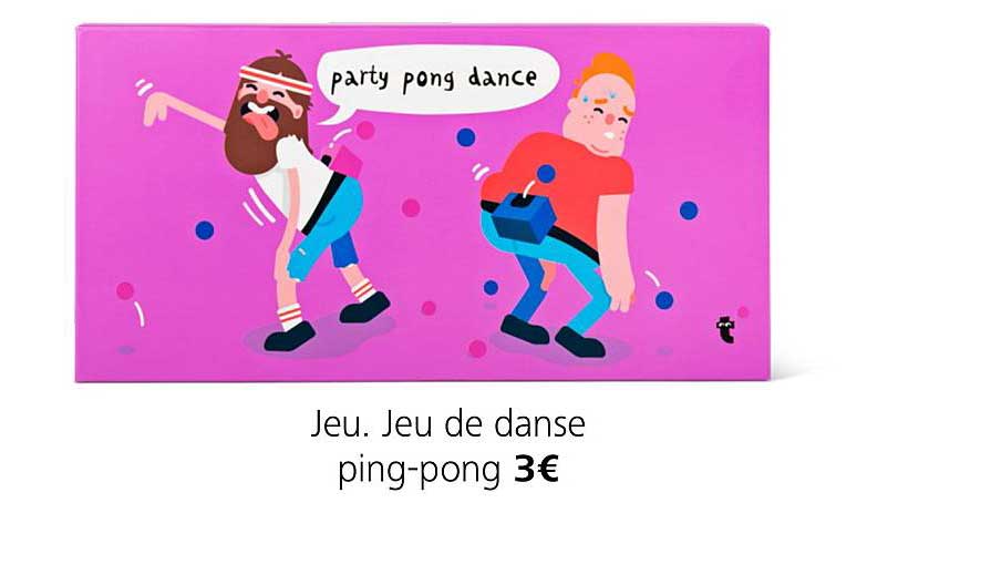 jeu. jeu de danse ping pong