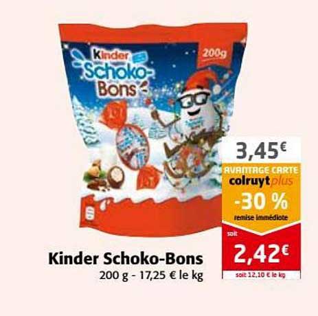 kinder shoko bons