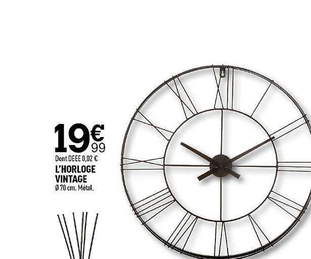 l'horloge vintage