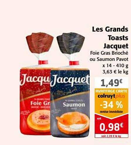 les grands toasts jacquet