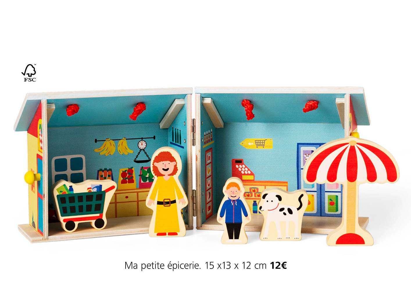 ma petite épicerie 15 x 13 x 12 cm