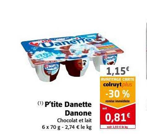 p'tite danette danone