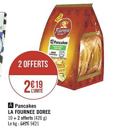 Pancakes La Fournée Dorée