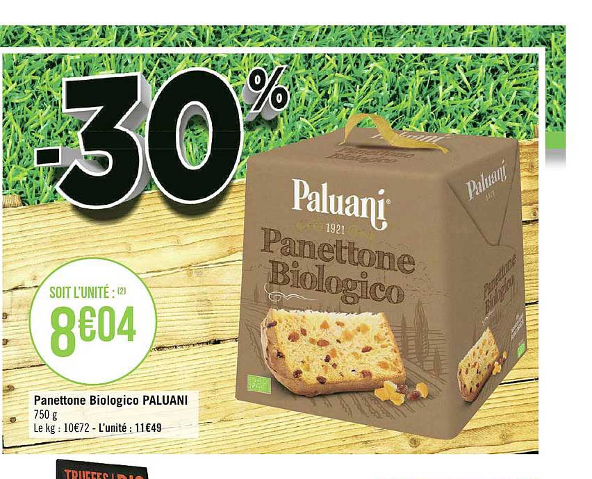 panettone biologico paluani