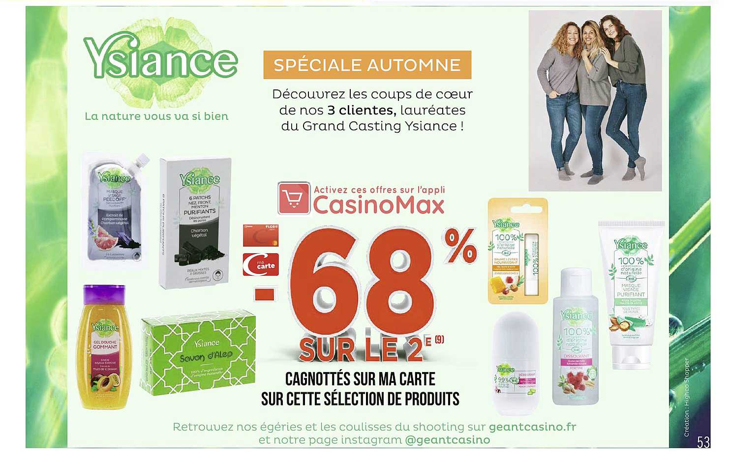 produits ysiance