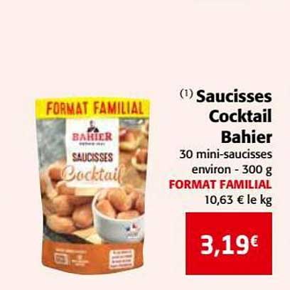 Saucisses Cocktail Bahier