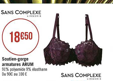 soutien-gorge armatures arum