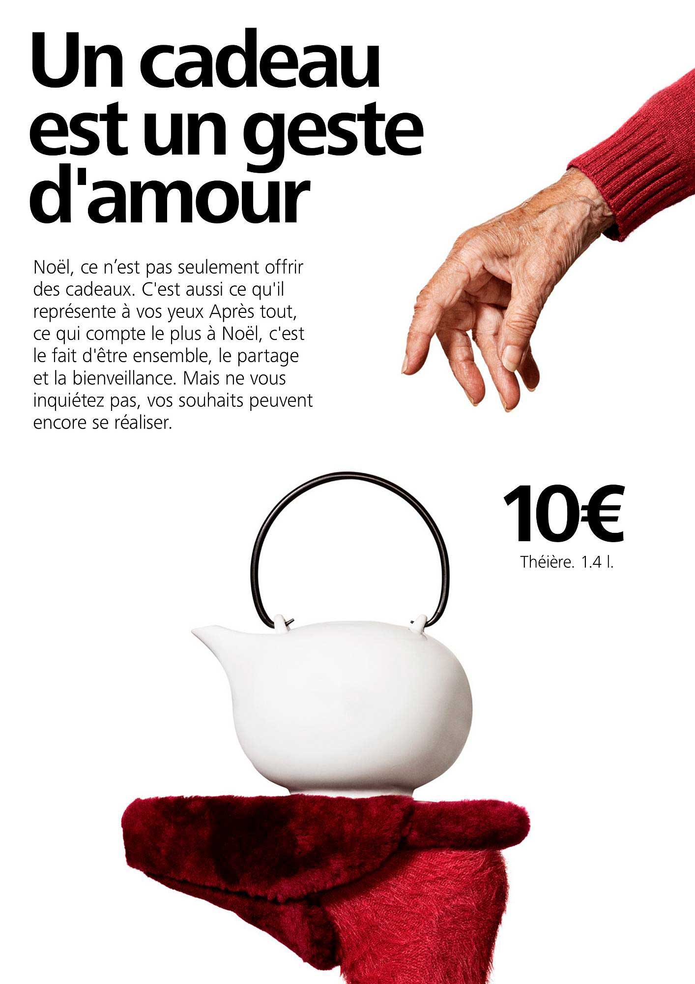 un cadeau est un geste d'amour