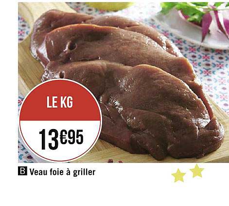 Veau Foie à Griller