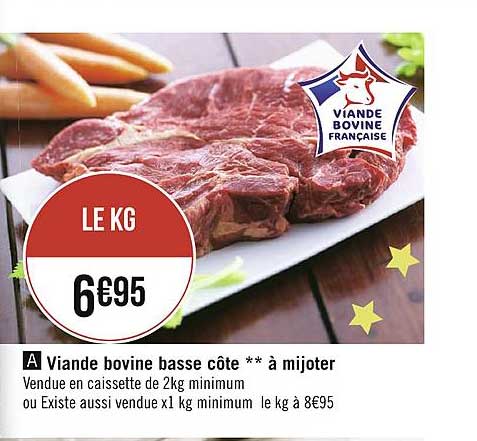 Viande Bovine Basse Côte