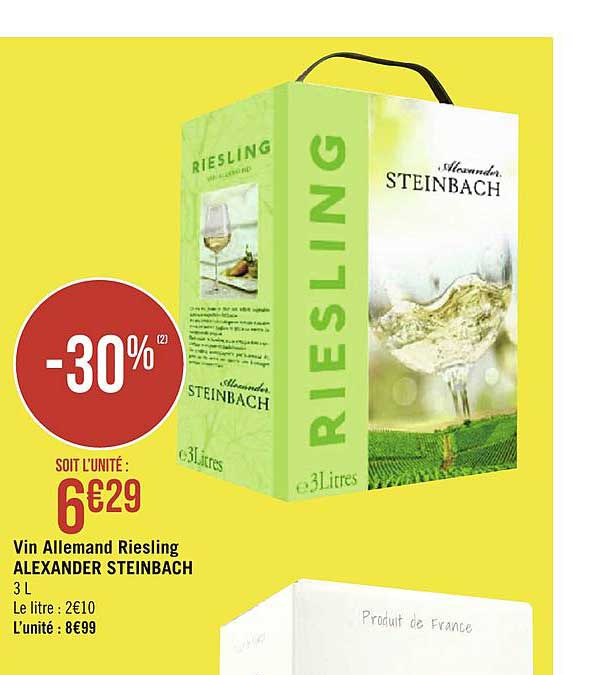 vin allemand riesling  alexander steinbach