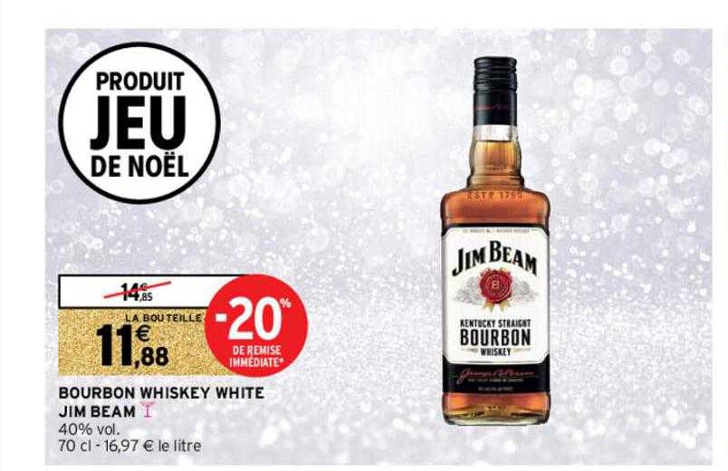 bourbon whiskey white jim beam