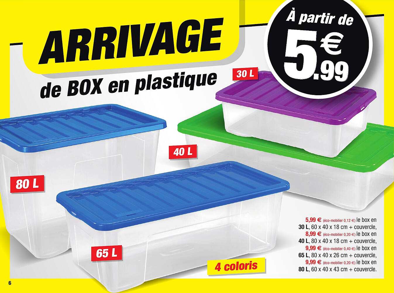 Box En Plastique