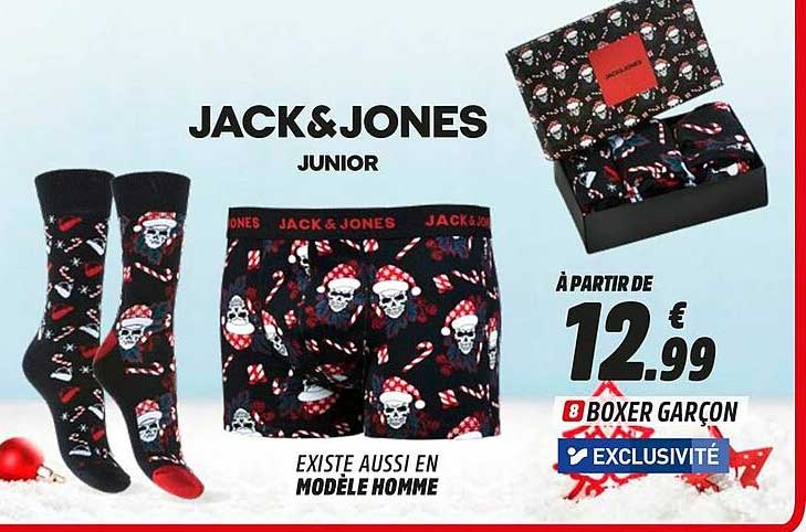 boxer garçon jack & jones junior