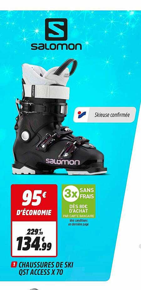 Chaussures De Ski Qst Access X70 Salomon