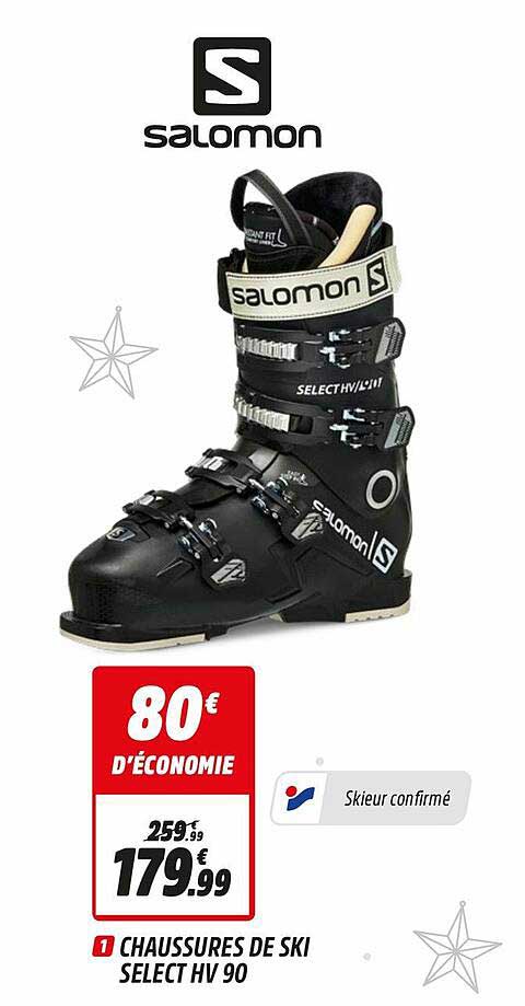 chaussures de ski select hv90 salomon