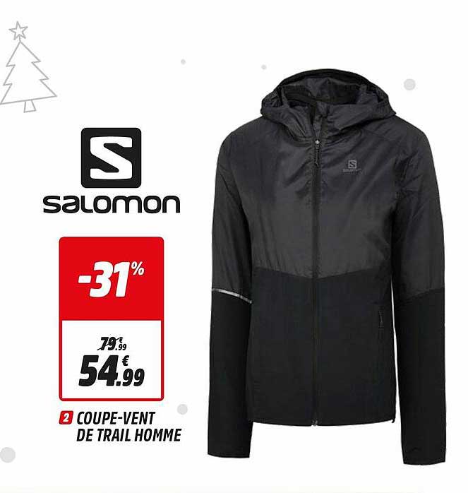coupe-vent de trail homme salomon
