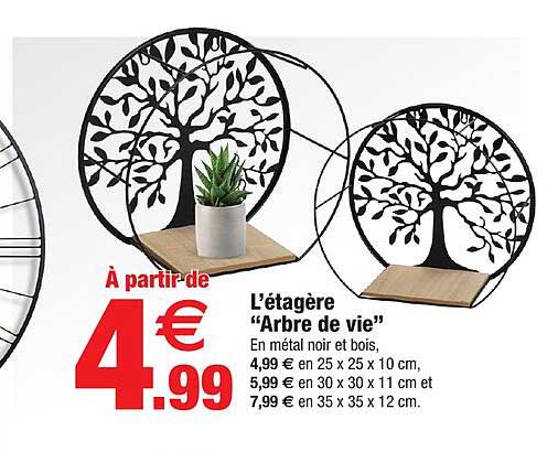 l'étagère "arbre de vie"