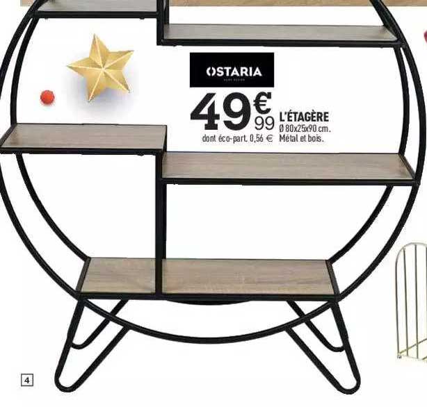 l'étagère ostaria