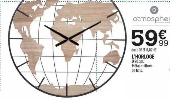 l'horloge atmosphera