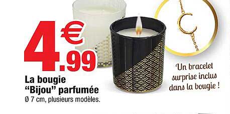 la bougie "bijou" parfumée