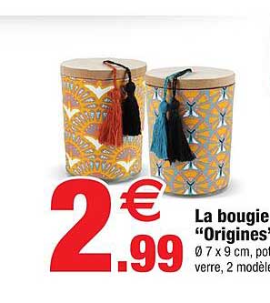 La Bougie "origines"