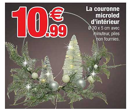 la couronne microled d'intérieur