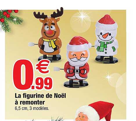 la figurine de noël à remonter