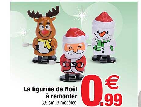 la figurine de noël à remonter
