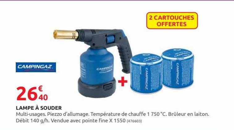 lampe à souder campingaz
