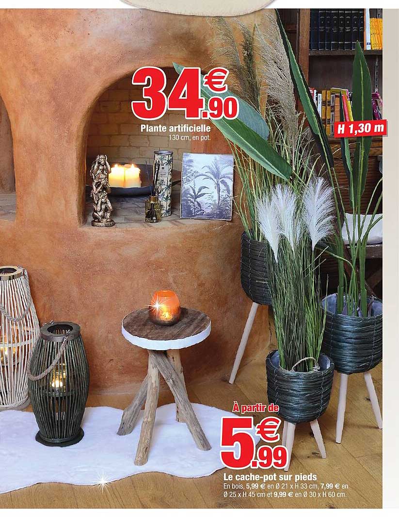 le cache-pot sur pieds