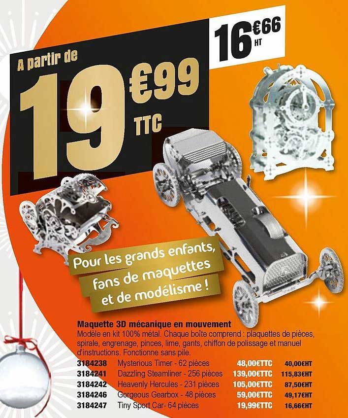 maquette 3d mécanique en mouvement